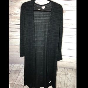 Mossimo Supply Cardigan, black. Size small.